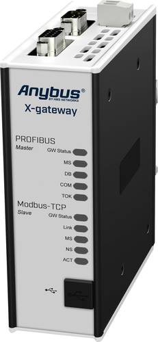 Anybus AB7629 Profibus Master/Modbus-TCP Slave Gateway Ethernet, USB 24 V/DC 1St. von Anybus