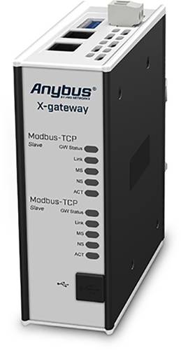 Anybus AB7633 Modbus-TCP Slave/Modbus-TCP Slave Gateway 24 V/DC 1St. von Anybus