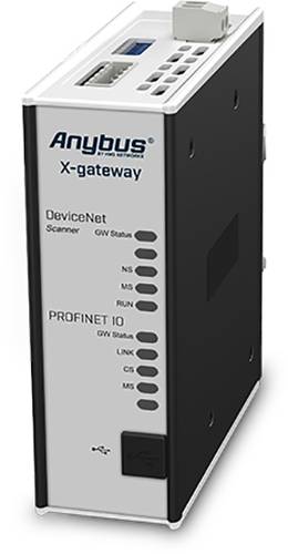 Anybus AB7647 DeviceNet Master/PROFINET IO Slave Gateway 24 V/DC 1St. von Anybus