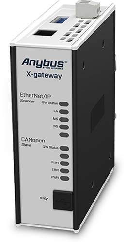 Anybus AB7677 EtherNet/IP Master/CANopen Slave Gateway 24 V/DC 1St. von Anybus