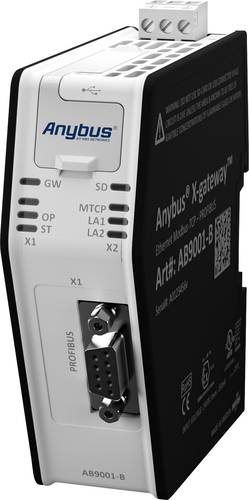 Anybus AB9001 Modbus-TCP Master/Profibus Slave Gateway USB, RJ-45, Ethernet 24 V/DC 1St. von Anybus