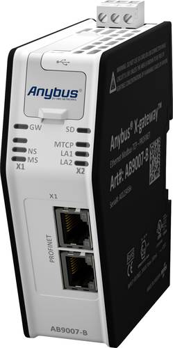 Anybus AB9007 Modbus-TCP Master/Profinet Gateway USB, RJ-45, Ethernet 24 V/DC 1St. von Anybus