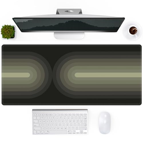Anyshock Schreibtischunterlage, extra großes Mauspad für Schreibtisch, Computer-Schreibtischunterlage, Gaming-Mauspad mit rutschfester Gummiunterseite, große XXL-Tastaturmatte für Anyshock Schreibtischunterlage, extra großes Mauspad für Schreibtisch, Computer-Schreibtischunterlage, Gaming-Mauspad mit rutschfester Gummiunterseite, große XXL-Tastaturmatte für von Anyshock