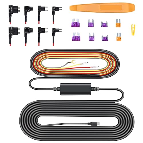 Anyski Hardwire-Kit für Dashcam, 12-24 V Eingang, 5 V 2 A Output Anyski Hardwire-Kit für Dashcam, 12-24 V Eingang, 5 V 2 A Output von Anyski