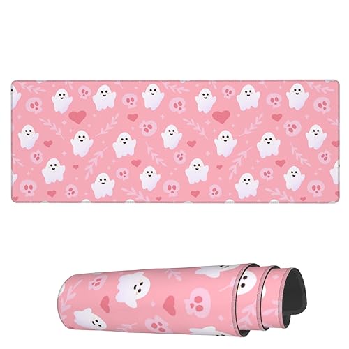 AoHanan Ghost Cute Pink Skulls Large Mouse Pad Extended Gaming Mousepad with Stitched Edges 3mm Office Decor Women Men Computer Accessories for Home Office 31.5 X 11.8 Inch AoHanan Ghost Cute Pink Skulls Large Mouse Pad Extended Gaming Mousepad with Stitched Edges 3mm Office Decor Women Men Computer Accessories for Home Office 31.5 X 11.8 Inch von AoHanan