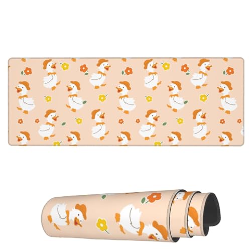 AoHanan Großes Gaming-Mauspad mit genähten Kanten, 3 mm, Bürodekoration, für Damen und Herren, Computerzubehör für Zuhause, Büro, 80 x 30 cm von AoHanan