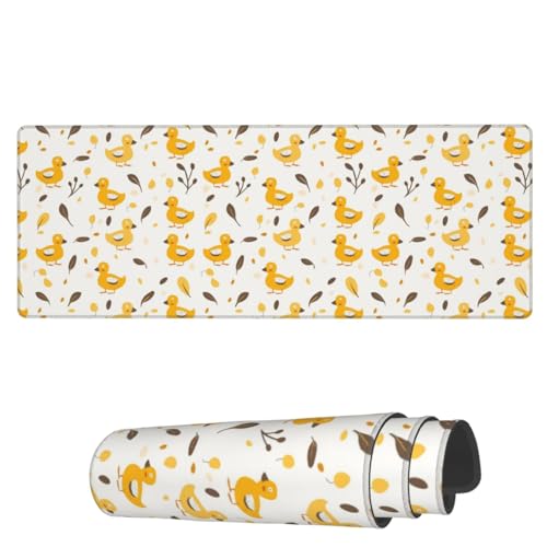 AoHanan Großes Gaming-Mauspad mit genähten Kanten, 3 mm, Bürodekoration, für Damen und Herren, Computerzubehör für Zuhause, Büro, 80 x 30 cm von AoHanan