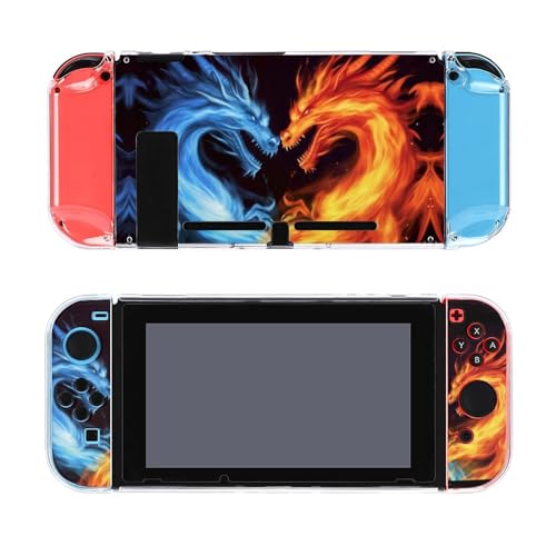 AoHanan Two Dragons Switch Displayschutzfolie Abdeckung Vollständiges Zubehör Switch Game Case Schutz Skin für Switch Konsole und Joy-Cons AoHanan Two Dragons Switch Displayschutzfolie Abdeckung Vollständiges Zubehör Switch Game Case Schutz Skin für Switch Konsole und Joy-Cons von AoHanan