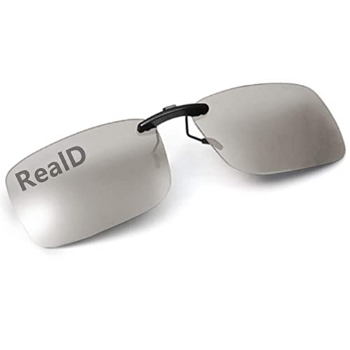AoHeng Kino 3D Brille Clip für RealD Filme für Brillenträger,Leichter,Klarer,Heller von AoHeng