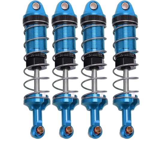 RC -Auto -Stoßdämpfer Legierung Hydraulischer Stoßdämpfer für MN128 MN86 G500 1/12 RC -Auto (Blau) von Aoaoy