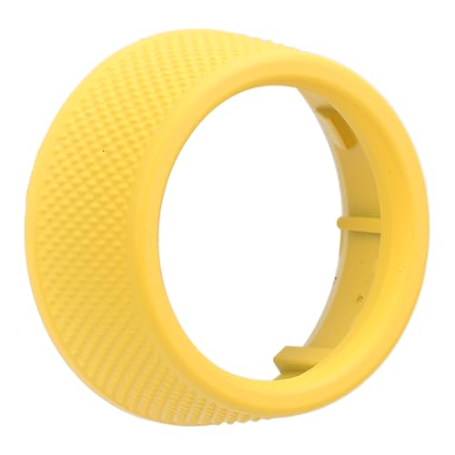 Sportlicher Look -Lenkrad -Rad -Antriebsmodus -Schalter -Abdeckungs -Auswurfknopfverkleidung für 718 911, Bestehend aus Premium -ABS -Material, Verbessert das Fahrerlebnis (Gelb) von Aoaoy