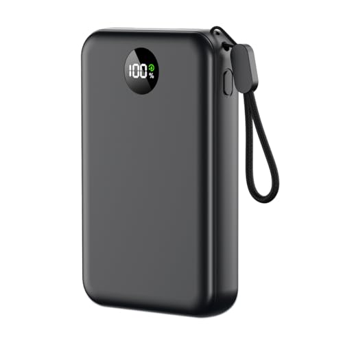 Power Bank, 22,5W Mini PowerBank 15000mAh (USB-C Eingabe & Ausgabe), PD 3.0 QC 3.0 Externe Handyakkus mit LED-Anzeige, Kompatibel mit iPhone 16 15 14 13 12 Pro Max und mehr von Aobbow
