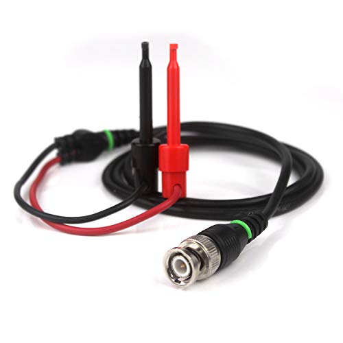 Aofan BNC Oszilloskop Stecker auf Dual Test Haken Clip Prüfkabel Messkabel 110 cm Aofan BNC Oszilloskop Stecker auf Dual Test Haken Clip Prüfkabel Messkabel 110 cm von Aofan