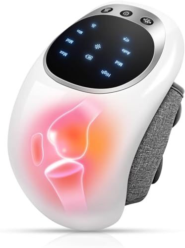 Aofesel Knie Massagegerät, drahtloses Kniemassagegerät, Infrarot Tiefenwärme zur Kniegelenk, Laser- & Vibrationstherapie bei Arthritis, Schwellungen, Steifheit, Bänder- & Muskelverletzung Aofesel Knie Massagegerät, drahtloses Kniemassagegerät, Infrarot Tiefenwärme zur Kniegelenk, Laser- & Vibrationstherapie bei Arthritis, Schwellungen, Steifheit, Bänder- & Muskelverletzung von Aofesel