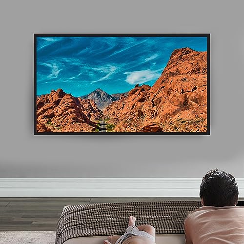 Beamer Leinwand 100 Zoll Projektor 16:9 Projektor Aluminium-Legierung Rahmen Großer Bereich für Arten von Szenen wie Heimkino, Geschäftspräsentationen,Projektionsfläche Beamer Leinwand 100 Zoll Projektor 16:9 Projektor Aluminium-Legierung Rahmen Großer Bereich für Arten von Szenen wie Heimkino, Geschäftspräsentationen,Projektionsfläche von Aohuada