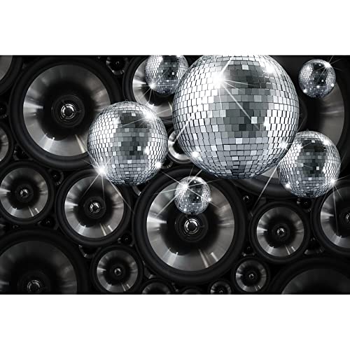 Aoihrraan 3x2m Disko Hintergrund Schwarzer Und Silberner Neon Ballsaal Nachtclub Grau Tonszenensetzer Fotografie Tanzenrs Musik Zeigen 80Er Themed Geburtstag Party Erwachsene Porträt Fotos Vinyl Aoihrraan 3x2m Disko Hintergrund Schwarzer Und Silberner Neon Ballsaal Nachtclub Grau Tonszenensetzer Fotografie Tanzenrs Musik Zeigen 80Er Themed Geburtstag Party Erwachsene Porträt Fotos Vinyl von Aoihrraan