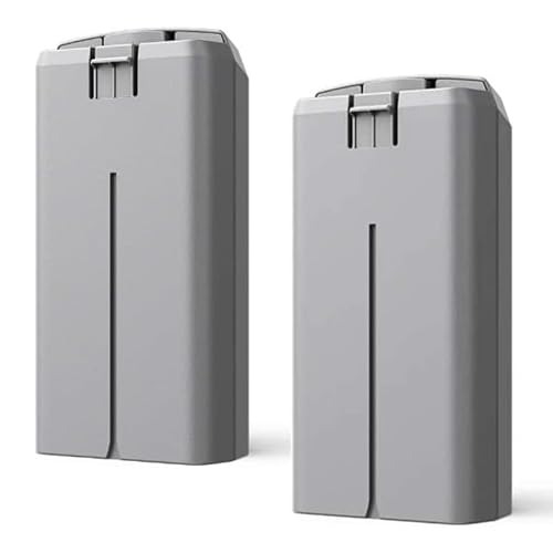 Aokicase Für DJI Mini 4K Akku,2400mAh / 7.7V Akkulaufzeit von 20 Minuten,hochkapazitiver intelligenter Flug Ersatzakku, für DJI Mini 4K Serie Drohne(Grau) 2 Pack von Aokicase