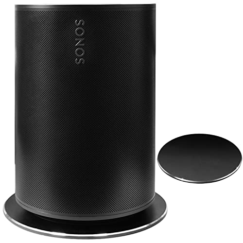 Aokicase Für Sonos Era 100 Halter Sonos Era 100 Desktop-Ständer Halterung Zubehör mit integriertem Kabelmanagement,Smart Home Lautsprecher Zubehör Rack(Schwarz，JSDZ) 1PCS von Aokicase