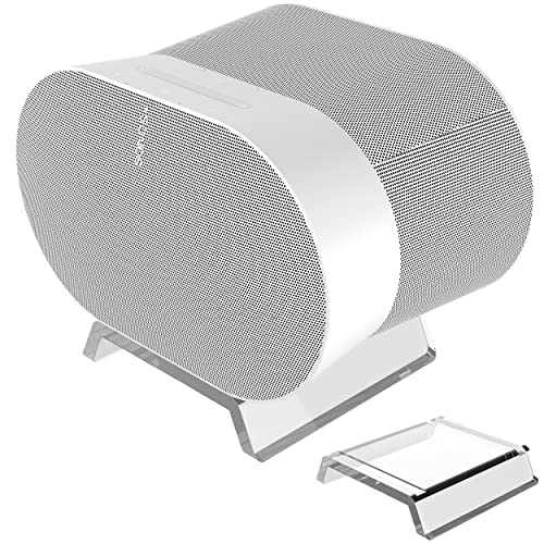 Aokicase Für Sonos Era 300 Halter Sonos Era 300 Wandhalterung Ständer Halterung Zubehör mit integriertem Kabelmanagement,Smart Home Lautsprecher Zubehör Rack (Transparent，JT01) 2PSC von Aokicase