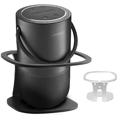Aokicase Kompatibel mit Bose Portable Home Speaker Wandhalterung Halter Bose Portable Home Speaker Ständer Bose Portable Home Speaker Metallhalterung Zubehör,Zubehör Rack(Silbrig) 2PCS von Aokicase