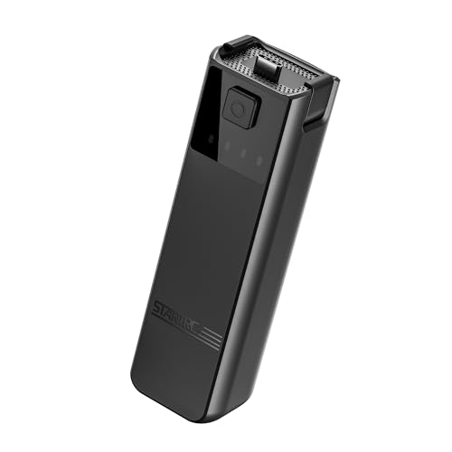 Kompatibel mit Pocket 3 Akku, für DJI Osmo Pocket 3, 4000 mAh, Akku 22,5 W Schnellladung, Plug-and-Play-Handheld-Powerbank-Zubehör, 67% längere Betriebszeit, 2 zusätzliche Ladungen (1132076) von Aokicase