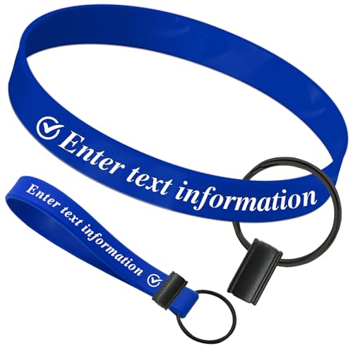 Benutzerdefinierte einstellbare Silikon-Armbänder - personalisierte Gummi-Armbänder für Veranstaltungen, Unterstützung, Geschenke, Fundraiser, Bewusstsein von Aokizkdzsw