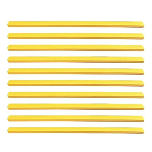 10 x A4-Gleitbinder, gelbe Bindestäbe, Gleitgriff, Kunststoffrückenstangen, Schiebeordner für Dateiberichte, Projekte, Präsentationen, Büro, Dokumentenbedarf, 30,5 x 1,5 cm 10 x A4-Gleitbinder, gelbe Bindestäbe, Gleitgriff, Kunststoffrückenstangen, Schiebeordner für Dateiberichte, Projekte, Präsentationen, Büro, Dokumentenbedarf, 30,5 x 1,5 cm von Aoktorkit