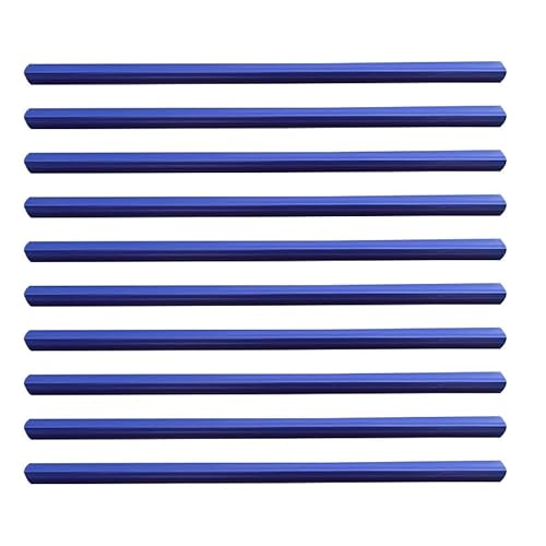 10 x A4-Ordner mit blauen Binderiegeln, Gleitgriff, Kunststoffrückenstangen, Schiebeordner für Dateien, Berichte, Projekte, Präsentationen, Büro, Dokumentenbedarf, 30,5 x 1,5 cm 10 x A4-Ordner mit blauen Binderiegeln, Gleitgriff, Kunststoffrückenstangen, Schiebeordner für Dateien, Berichte, Projekte, Präsentationen, Büro, Dokumentenbedarf, 30,5 x 1,5 cm von Aoktorkit