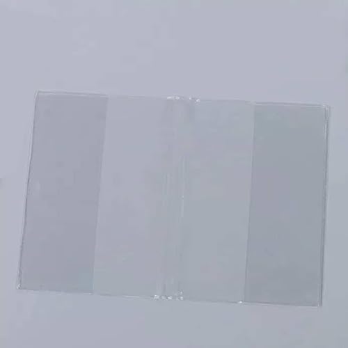 5 Stück A6 transparente PVC-Buchumschläge transparente Buchschutzhüllen, wasserdichte Schutzhülle für Schule, Zuhause, Büro 5 Stück A6 transparente PVC-Buchumschläge transparente Buchschutzhüllen, wasserdichte Schutzhülle für Schule, Zuhause, Büro von Aoktorkit