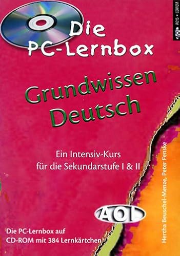 Grundwissen Deutsch, 1 CD-ROMEin Intensivkurs für die Sekundarstufe I & II. Für Windows 95/98 oder 2000. CD-ROM m. 384 Lernkärtchen von Aol im Aap Lehrerfachverlag