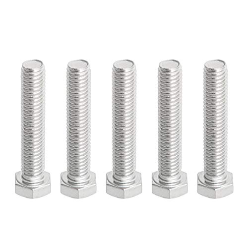 Aopin Sechskantschrauben, 3/8-Zoll-16 x 2-1/4-Zoll-Sechskantschrauben, 304 Edelstahl, A2-70 Befestigungselemente, vollmaschinell gewindet, SUS304, 5 Stück Aopin Sechskantschrauben, 3/8-Zoll-16 x 2-1/4-Zoll-Sechskantschrauben, 304 Edelstahl, A2-70 Befestigungselemente, vollmaschinell gewindet, SUS304, 5 Stück von Aopin