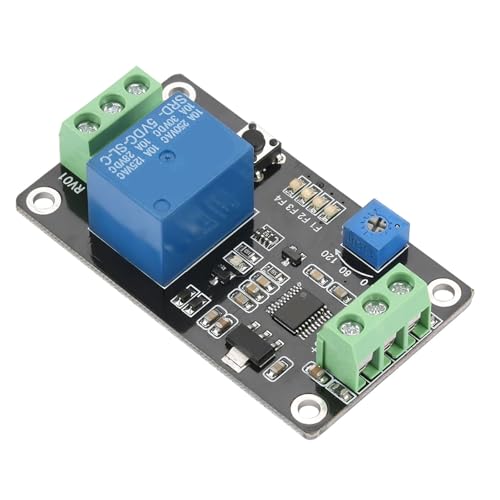 Verzögerungsrelais-TRM01-Modul, DC 5V/12 V/24 V Timer-Schalter, Ausnutzzeit, Selbstverriegelung, Anti-Reverse. Mit der Verzögerung, Verzögerung aus, Triggerverzögerungsfunktion Verzögerungsrelais-TRM01-Modul, DC 5V/12 V/24 V Timer-Schalter, Ausnutzzeit, Selbstverriegelung, Anti-Reverse. Mit der Verzögerung, Verzögerung aus, Triggerverzögerungsfunktion von Aoresac