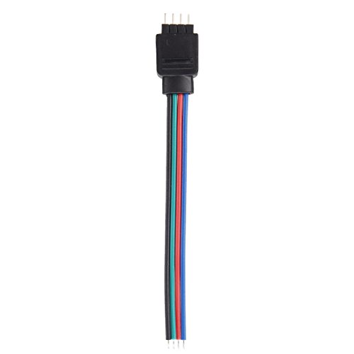 Aorwh 5 STK. RGB-LED-Streifen Flexible 4 Pin Stecker Kabel von Aorwh