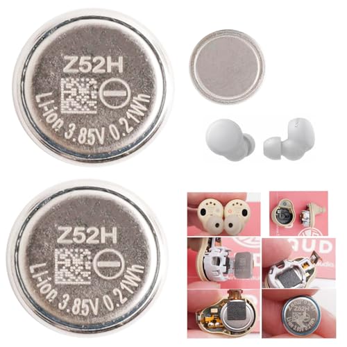 Aousavo (2 Pieces) Z52H ersatz akku Z52H Kompatibel mit Sony LinkBuds S WFLS900N/B Bluetooth Headphones Z52H (2 Pieces) von Aousavo