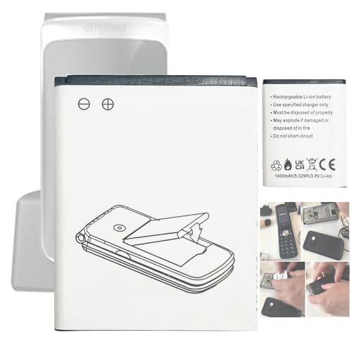 Aousavo AK-V188 ersatz akku Kompatibel mit Emporia Touch smart Telefon,Emporia Touch smart 2 Senioren Handy Aousavo AK-V188 ersatz akku Kompatibel mit Emporia Touch smart Telefon,Emporia Touch smart 2 Senioren Handy von Aousavo