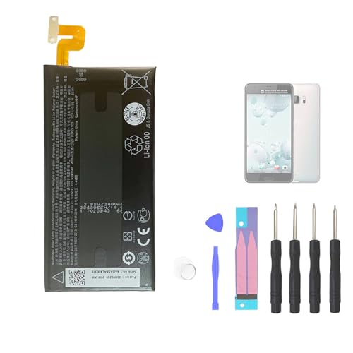 Aousavo B2PZF100 ersatz akku Kompatibel mit HTC U Ultra Ocean Note U-1w B2PZF100 von Aousavo