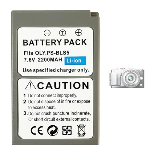 Aousavo BLS-5 BLS-50 ersatz akku Kompatibel mit Olympus BLS-5, BLS-50, PS-BLS5 / E-M10 / Pen E-PL2 / E-PL5 / E-PL6 / E-PL7 / E-PM2 / Eingabestift 1 Aousavo BLS-5 BLS-50 ersatz akku Kompatibel mit Olympus BLS-5, BLS-50, PS-BLS5 / E-M10 / Pen E-PL2 / E-PL5 / E-PL6 / E-PL7 / E-PM2 / Eingabestift 1 von Aousavo