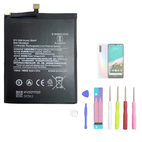 Aousavo BM4F ersatz akku Kompatibel mit Xiaomi Mi A3 Xiaomi Mi CC9e mit Free Toolkit von Aousavo