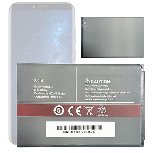 Aousavo Cubot X18 ersatz akku Kompatibel mit Cubot X18 von Aousavo
