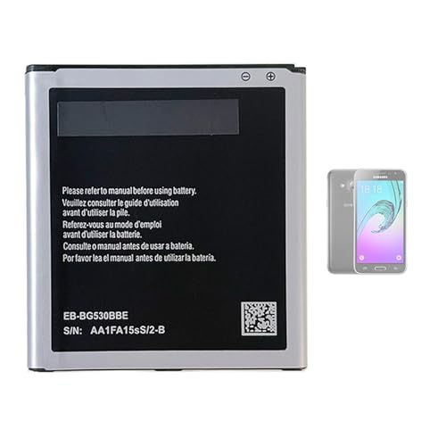 Aousavo EB-BG531BBE EB-BG530BBEersatz akku Kompatibel mit Galaxy Grand Prime SM G531F J5 J500F J3 2016 SM J320F AKKU von Aousavo