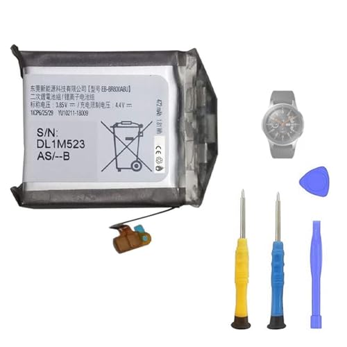 Aousavo EB-BR800ABU ersatz akku Kompatibel mit Galaxy Watch 46mm SM-R800 SM-R805 von Aousavo