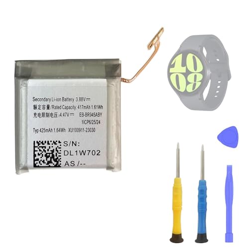 Aousavo EB-BR945ABY ersatz akku Kompatibel mit Galaxy Watch 6 44mm SM-R940 mit ersatz kit von Aousavo