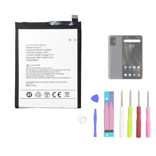 Aousavo UMIDIGI Power 3 ersatz akku Kompatibel mit UMIDIGI Power 3 mit kostenloses Toolkit Aousavo UMIDIGI Power 3 ersatz akku Kompatibel mit UMIDIGI Power 3 mit kostenloses Toolkit von Aousavo