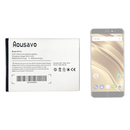 Aousavo ersatz akku Kompatibel mit Ulefone S8 S8 Pro von Aousavo