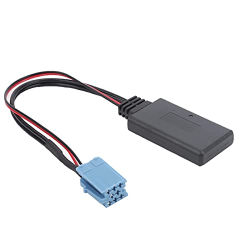 12V Bluetooth AUX Adapter 8Pin Bluetooth AUX IN Kabel Autoradio Audio Bluetooth Sender Adapter Kompatibel mit Bravo CD Player Lotus/L3 von Aoutecen