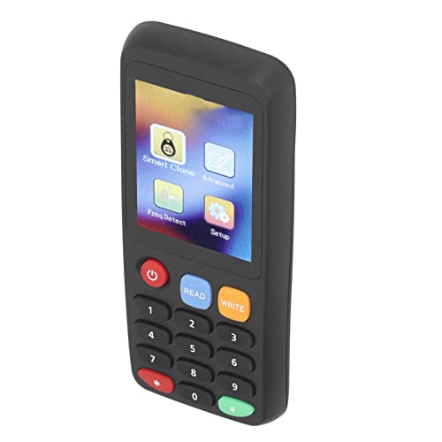 Smartcard-Replikator, One-Key-Verschlüsselung, 400 MAh, Batterie-ID, IC, Vollfrequenzband, Typ C, OTG-Adapter, NFC-Kartenleser für Zugangskontrollsystem (5 UID-Schnallen, 5 von Aoutecen
