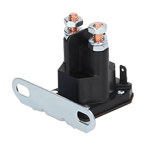 Starter-Relais-Solenoid, Aluminium-Starter-Relais-Solenoid, perfekte Passform, staubdicht, korrosionsbeständig, wasserdicht für Rasenmäher von Aoutecen