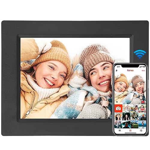 Digitaler Bilderrahmen, 8,7-Zoll WLAN IPS Touchscreen Elektronischer Digitaler Bilderrahmen, Foto/Musik/Video Player/Kalender/Wecker, Teilen Fotos über Kostenlose App oder E-Mail Digitaler Bilderrahmen, 8,7-Zoll WLAN IPS Touchscreen Elektronischer Digitaler Bilderrahmen, Foto/Musik/Video Player/Kalender/Wecker, Teilen Fotos über Kostenlose App oder E-Mail von Aowasi