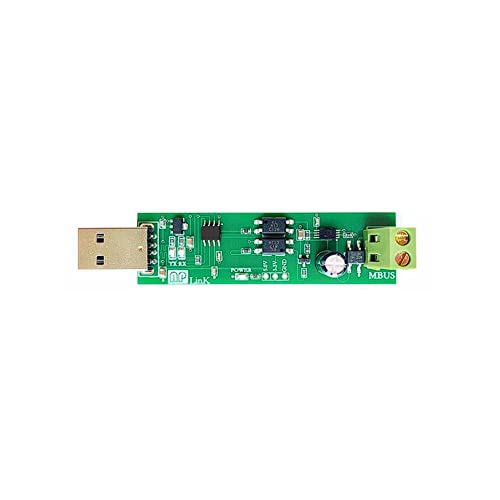 Aoyygg USB-zu-MBUS-Master/Slave-Konverter Adapter Kommunikationsmodul Industrietaugliches USB-MBUS-Master/Slave-Modul für Smart Control/Meter (Slave) von Aoyygg