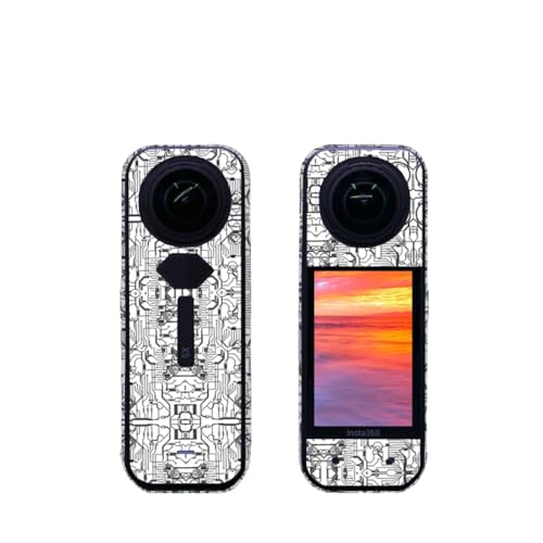 Aufkleber für Insta360 X5,wasserdichte Kamera-Schutzhüllen,Kratzfeste, Bunte PVC-Schutzhülle für Insta360 X5 Zubehör (12) von Aoyygg